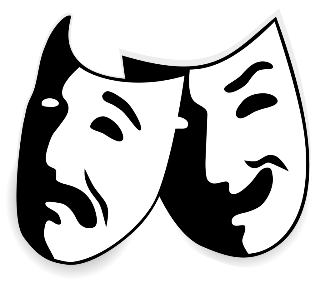 Маскс. Театральные маски. Символ театра. Театральные маски черно белые. Маски символ театра.