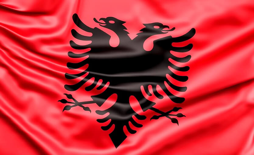 Флаг республики албании