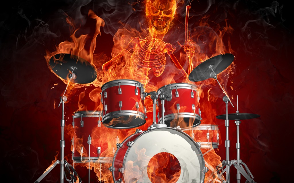 Огненный рок-исполнитель