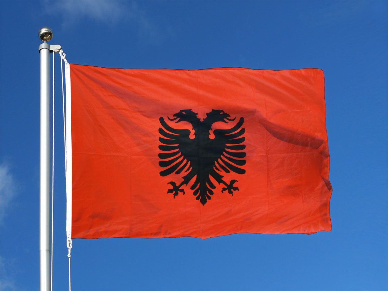 Флаг республики албани