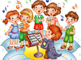 Дети поют песню.