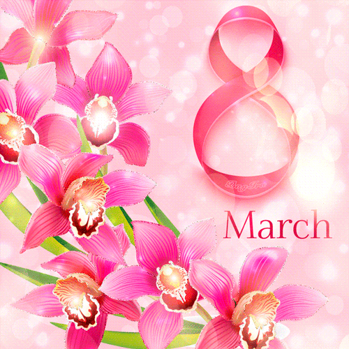 Орхидеи на 8 марта