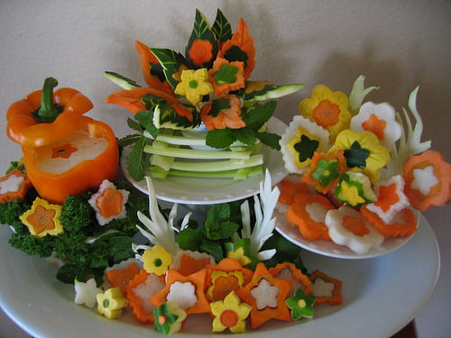 Идеи поделок из овощей и фруктов