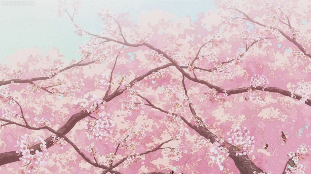 25. Cherry Blossom Tree Gif.