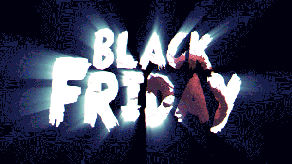 4. blackfriday, день благодарения, ужас, распродажа, Черная пятница анимация