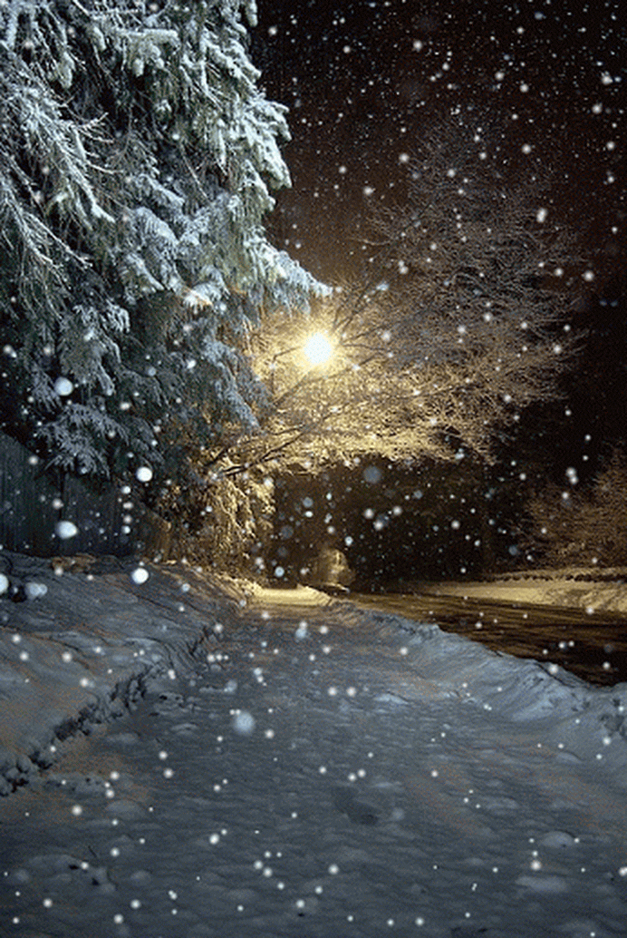 1. Зимние Картинки, Рождественское Художественное Оформление, Зимние Сцены, Падающий снег
