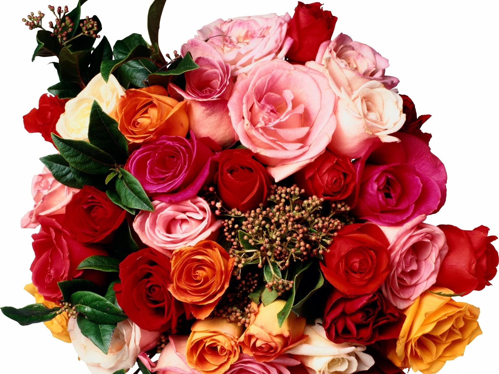 Картинки с букетами цветов с днем рождения женщине