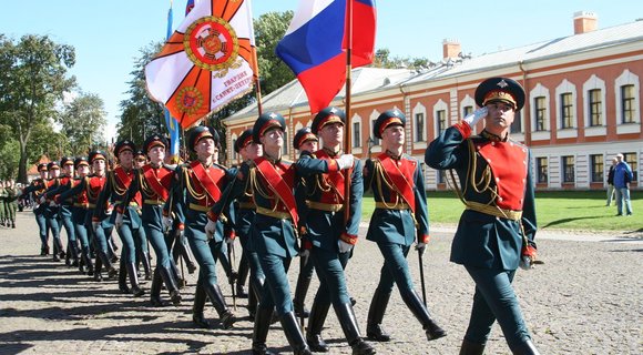 Тематическая картинка с днем Российской гвардии (РосГвардии).