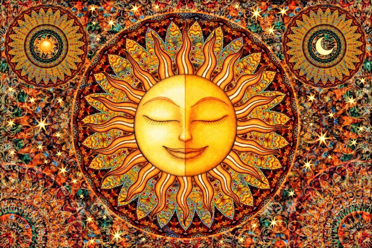 Славянская Мандала солнце