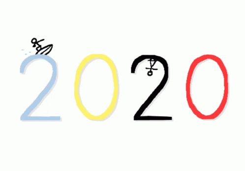 10. Гифка с новым годом 2020!