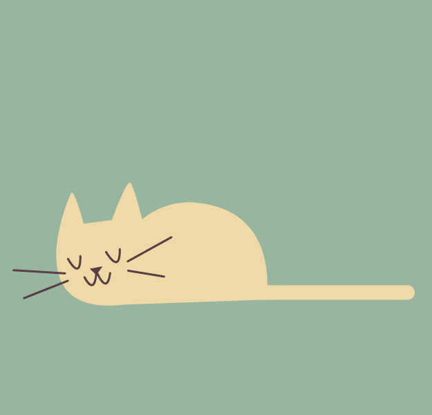 6. Анимация котик спит