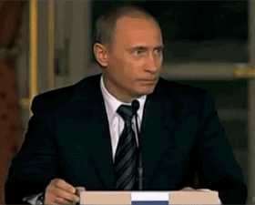 4.  Гифка Путин в недоумении