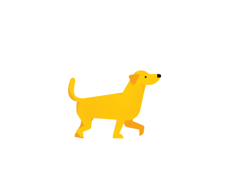 4. Анимированная собака в векторной графике