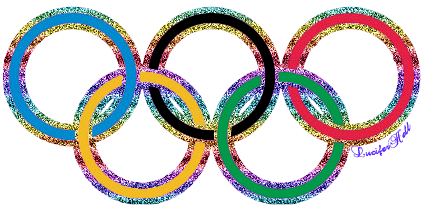 9. Гифка олимпийские кольца на прозрачном фоне