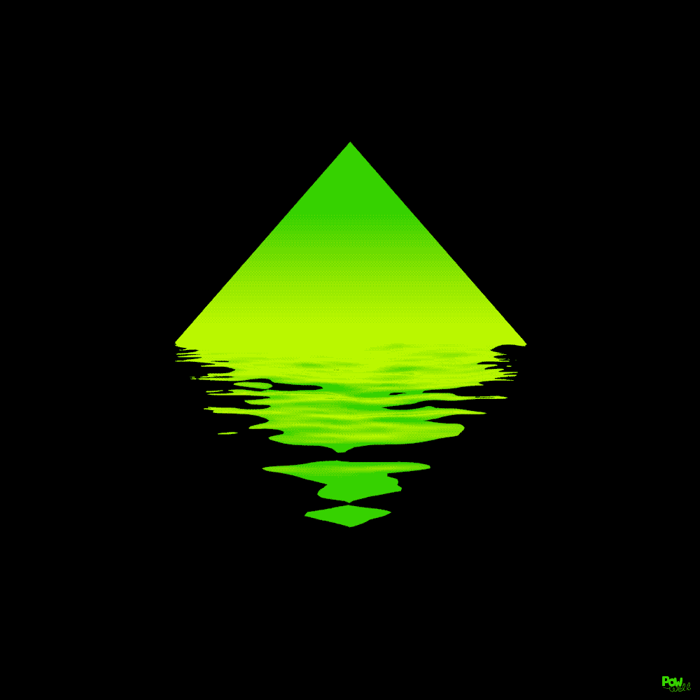 10. Гифка зелёный треугольник