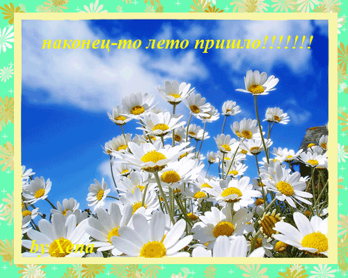 5. Гифка наконец-то лето пришло!