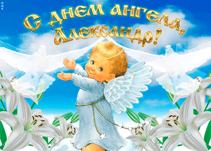 8. Анимация с днём ангела Александр