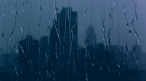 5. Гифка дождь за окном
