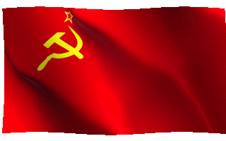 16. Анимация с флагом СССР