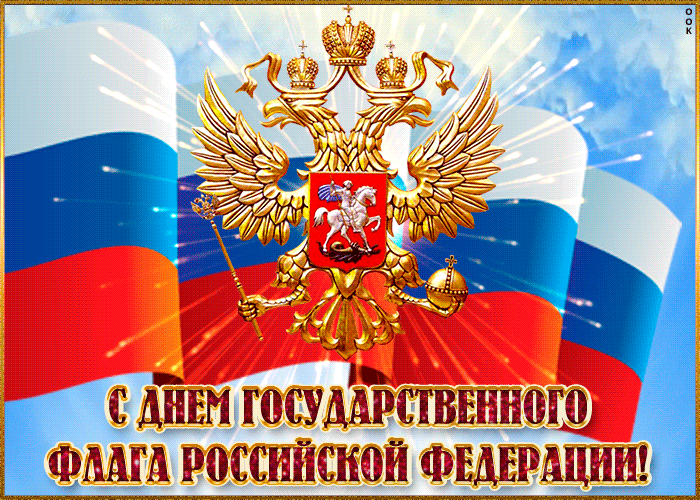 3. прикольная гифка с днём Государственного флага РФ