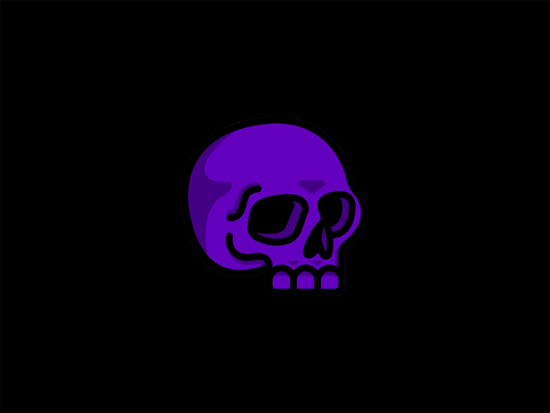 Гиф авы для дискорда. Неоновый череп. Крутые черепа. Фиолетовый череп. Череп ФОНК.