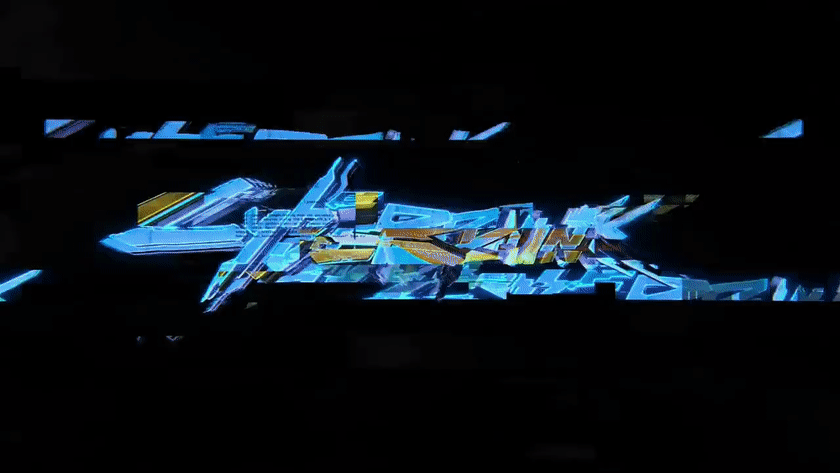 17. Cyberpunk 2077 лого gif для discord