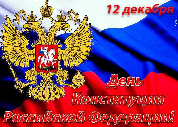 18. Гифка 12 декабря — День Конституции Российской Федерации