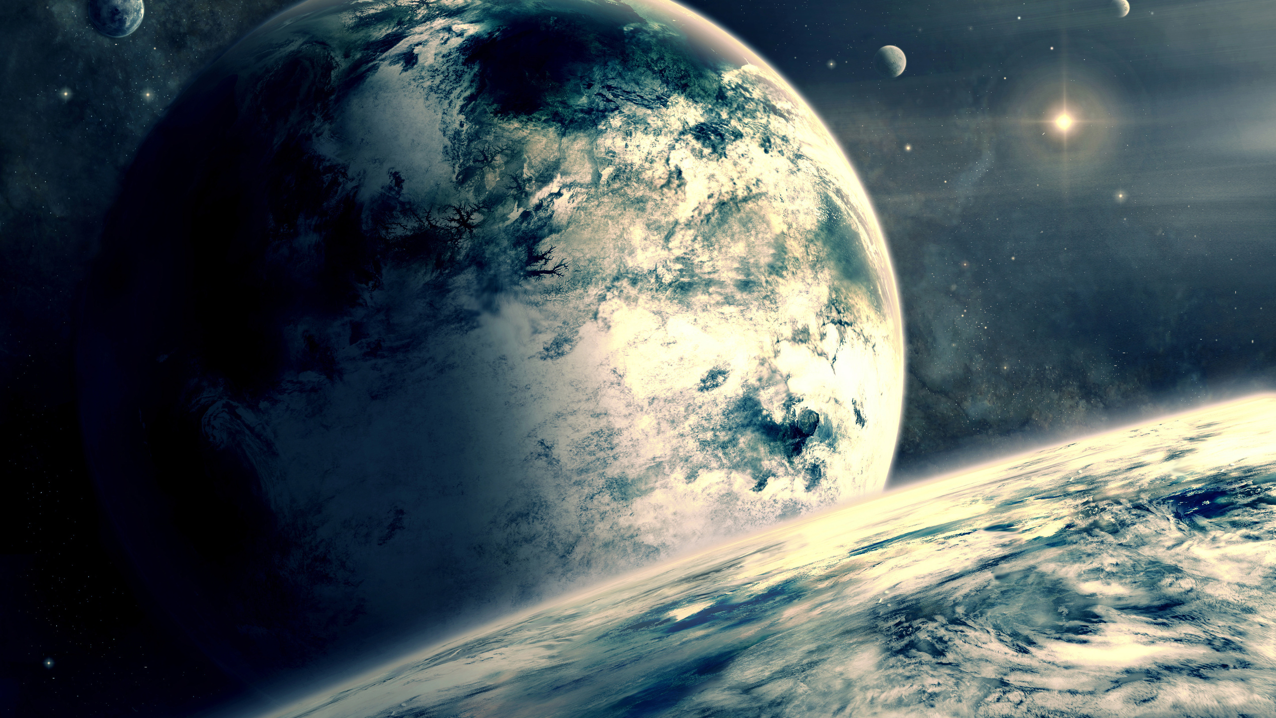 19. Бесплатная картинка для рабочего стола на тему: атмосфера, планеты, облака, Планета Годзилла астрономия