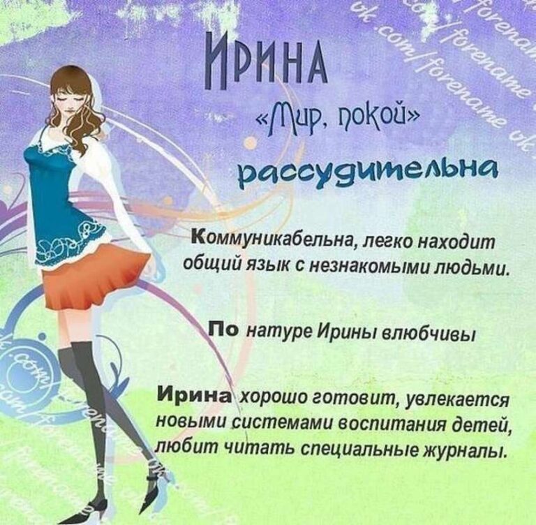 Рисунки с именем ирина